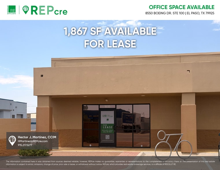 8550 Boeing Dr, El Paso, TX for lease - Building Photo - Image 2 of 27