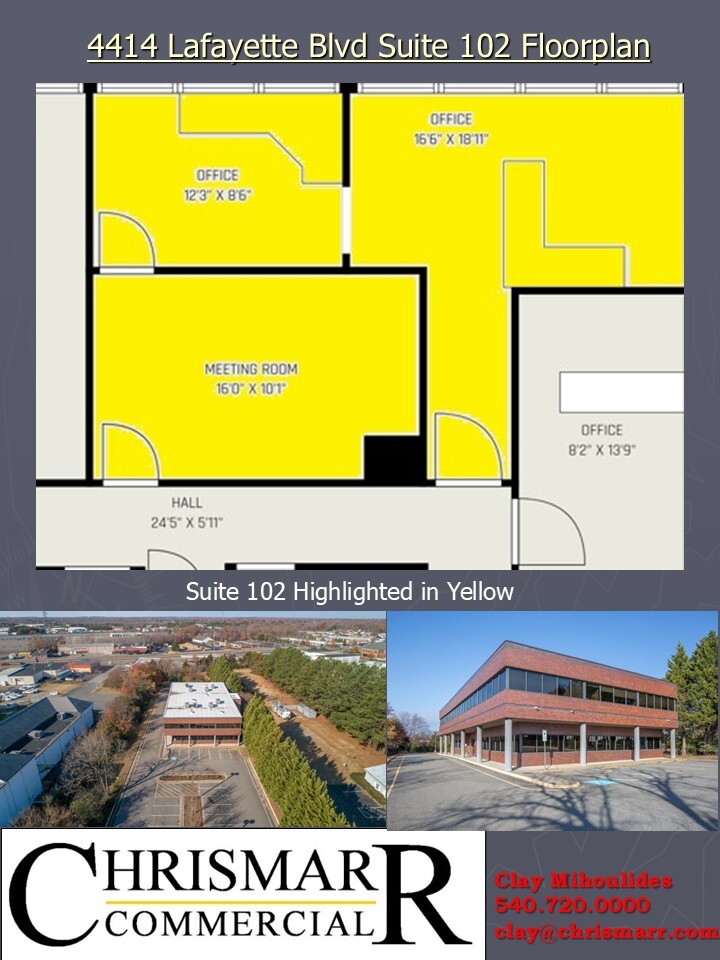 4414 Lafayette Blvd, Fredericksburg, VA for lease Floor Plan- Image 1 of 1