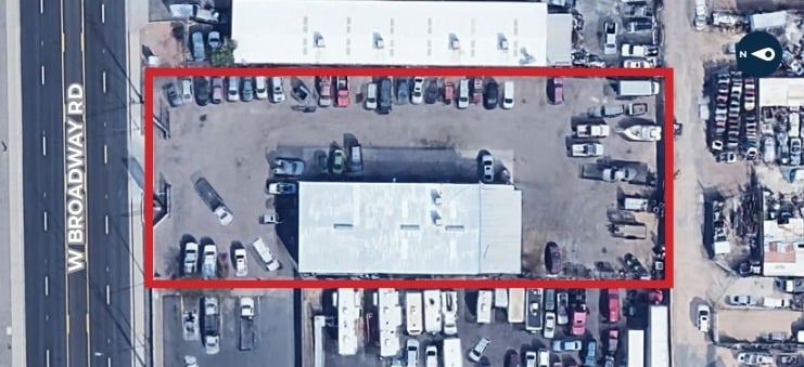 639 W Broadway Rd, Mesa, AZ for lease - Aerial - Image 2 of 3