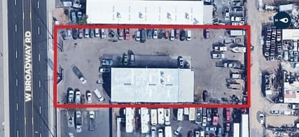 639 W Broadway Rd, Mesa, AZ - AERIAL map view - Image1