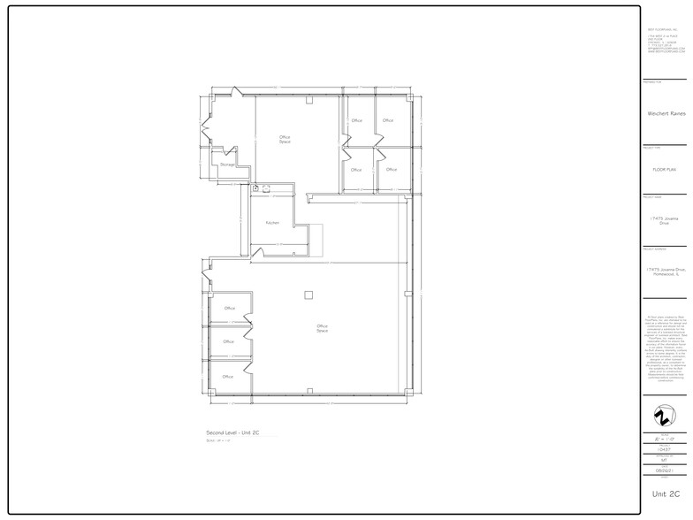 17475 Jovanna Dr, Homewood, IL à louer - Plan de site - Image 3 de 21