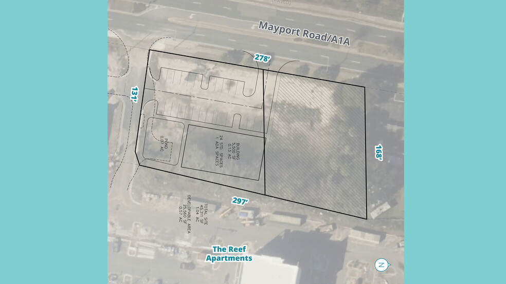 2787 Mayport Rd, Jacksonville, FL for lease - Site Plan - Image 2 of 6