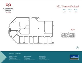 3333 Warrenville Rd, Lisle, IL for lease Floor Plan- Image 1 of 1