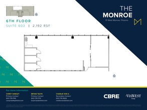 111 W Monroe St, Phoenix, AZ à vendre Plan d  tage- Image 1 de 1