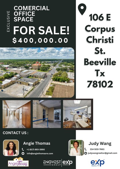 106 E Corpus Christi St, Beeville, TX à vendre - Photo principale - Image 1 de 1