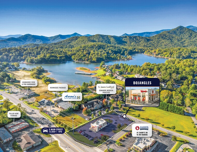 387 S Main St, Hiawassee, GA à vendre - Photo du bâtiment - Image 2 de 5