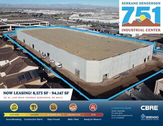 Plus de détails pour 751 W Lake Mead Pky, Henderson, NV - Industriel à louer
