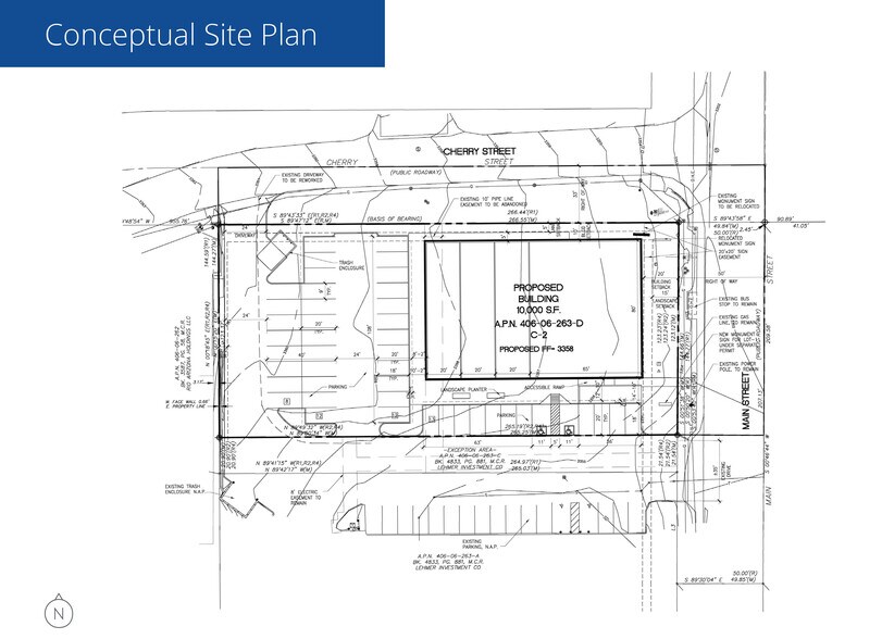 SWC Main St & Cherry St, Cottonwood, AZ à vendre - Plan de site - Image 2 de 5