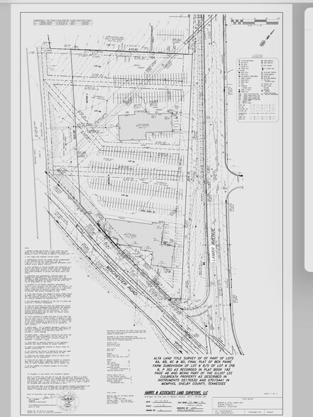 4070 Lamar Ave, Memphis, TN à louer - Plan de site - Image 2 de 3
