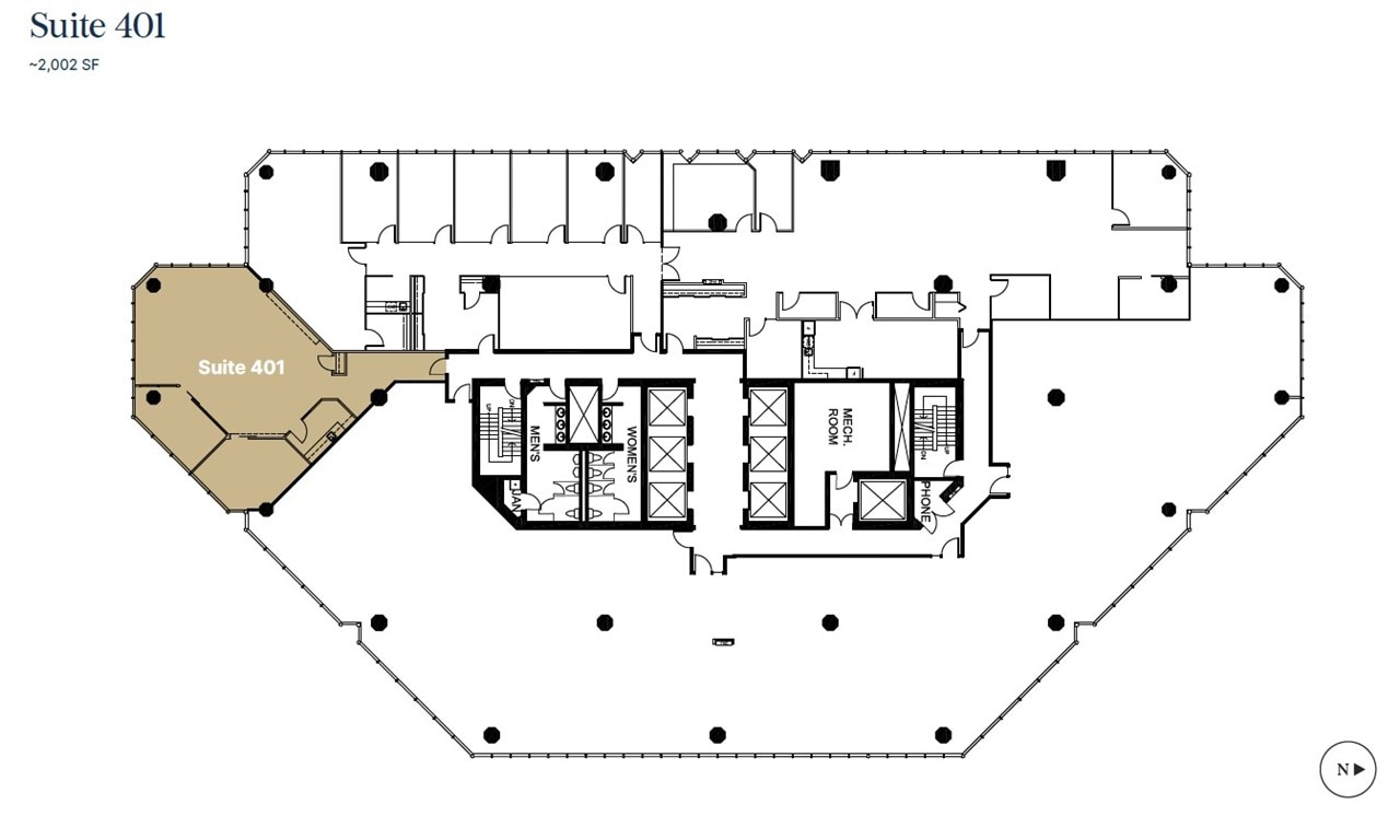 655 Bay St, Toronto, ON for lease Floor Plan- Image 1 of 2