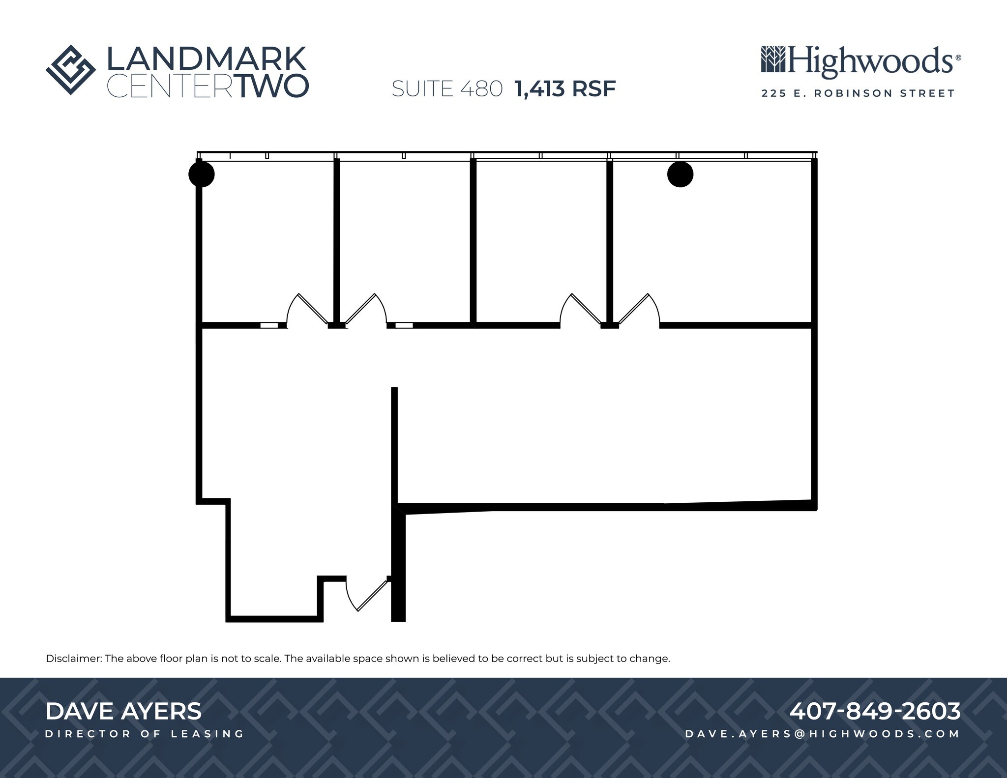 225 E Robinson St, Orlando, FL for lease Site Plan- Image 1 of 1