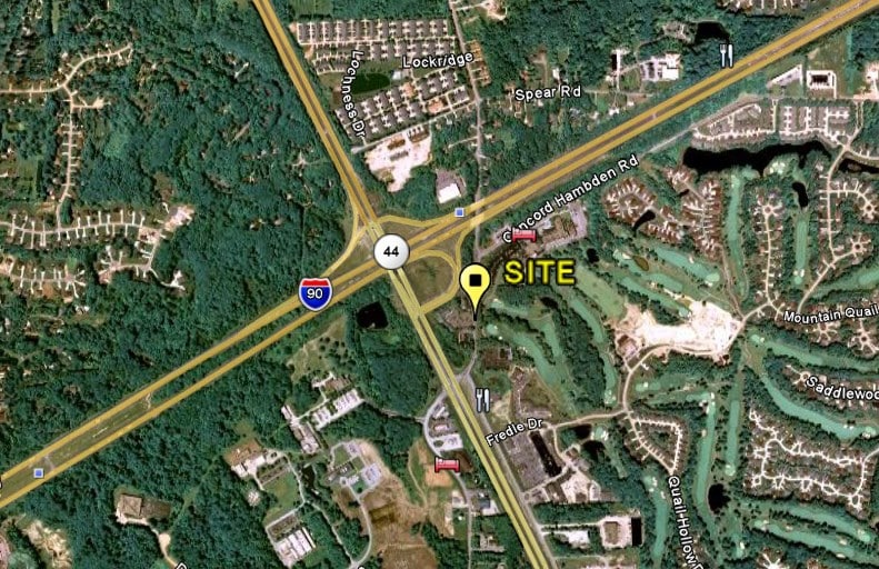 7466 Auburn Rd, Concord Twp, OH for lease - Aerial - Image 3 of 9