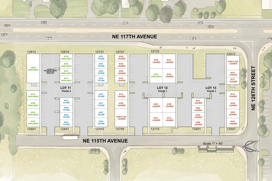 12607 NE 115th Ave, Vancouver, WA for lease - Site Plan - Image 3 of 31