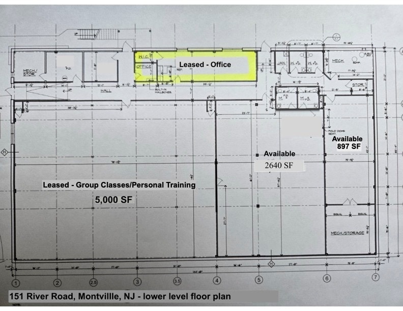 151 River Rd, Montville, NJ à louer Plan d’étage- Image 1 de 1