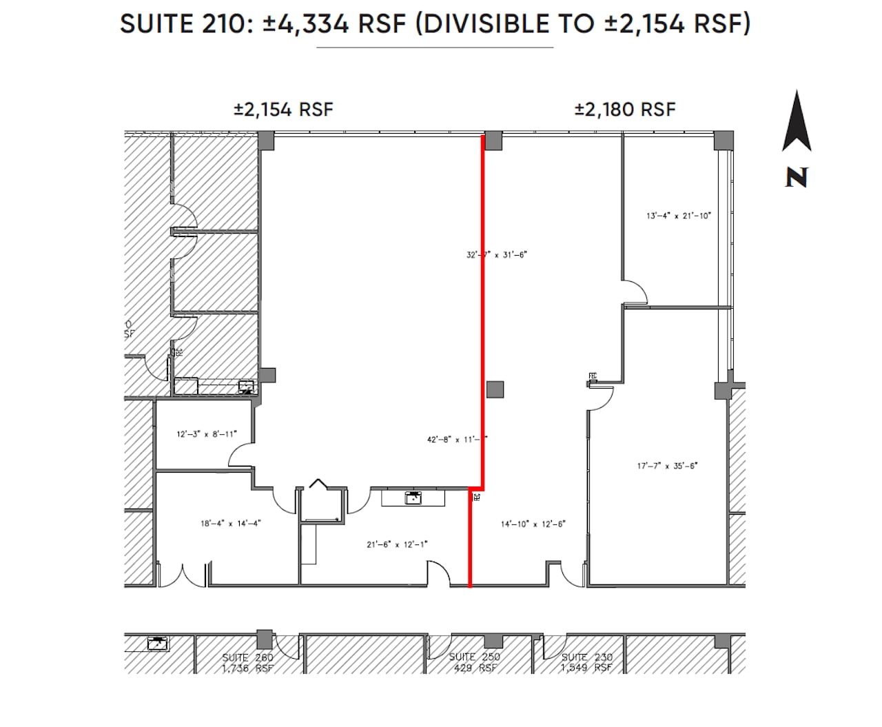 4221 Wilshire Blvd, Los Angeles, CA à louer Plan d’étage- Image 1 de 1