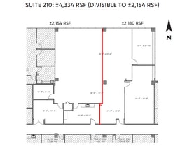 4221 Wilshire Blvd, Los Angeles, CA à louer Plan d’étage- Image 1 de 1