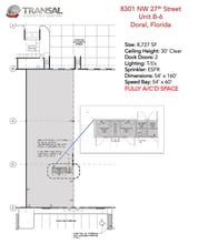 8301 NW 27th St, Miami, FL à louer Photo intérieure- Image 1 de 2