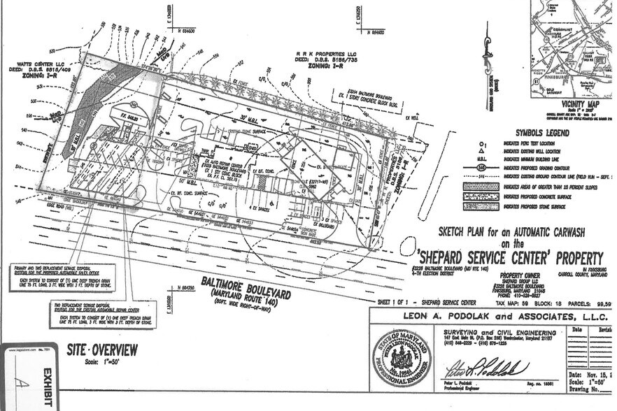 3226 Baltimore Blvd, Finksburg, MD à vendre - Plan cadastral - Image 2 de 22