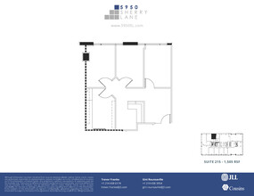 5950 Sherry Ln, Dallas, TX for lease Floor Plan- Image 1 of 2