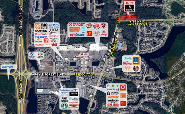 More details for 9437 Collins rd, Jacksonville, FL - Land for Lease
