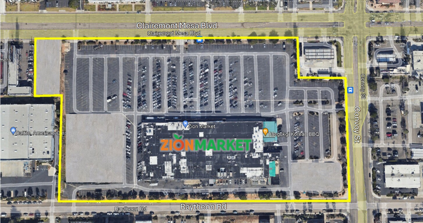 7655 Clairemont Mesa Blvd, San Diego, CA à louer Photo du bâtiment- Image 1 de 2