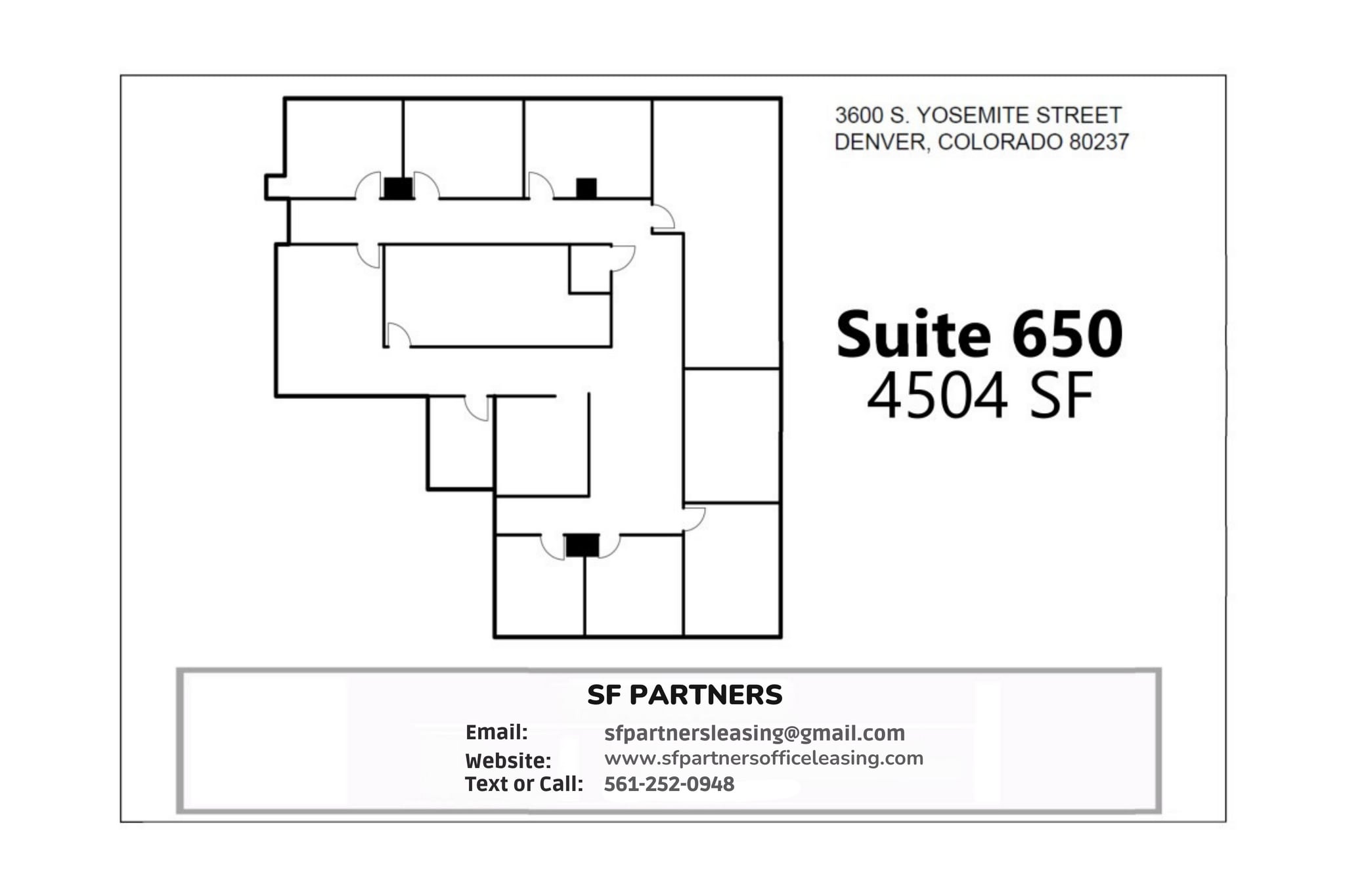 3600 S Yosemite St, Denver, CO for lease Interior Photo- Image 1 of 3