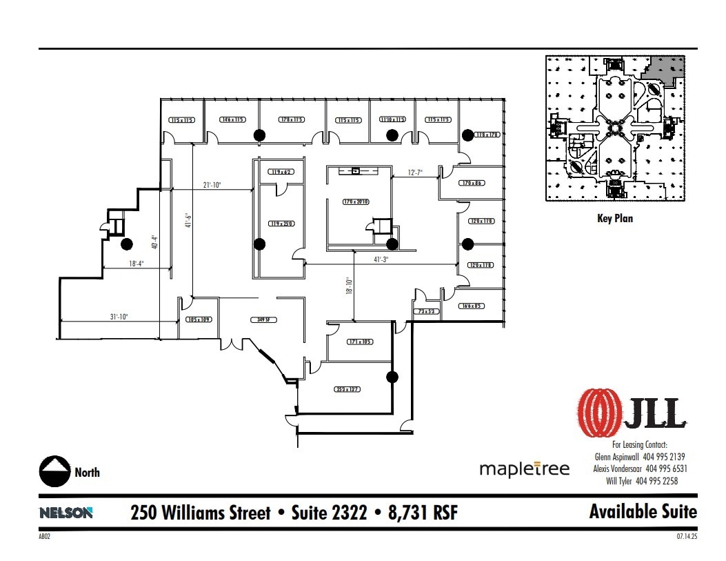250 Williams St NW, Atlanta, GA for lease Floor Plan- Image 1 of 1
