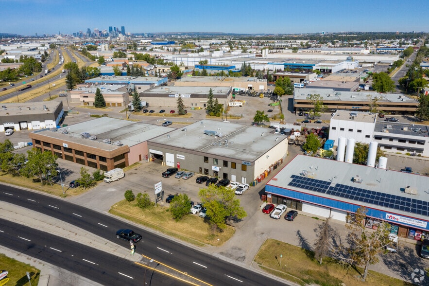 3656 61st Ave SE, Calgary, AB for lease - Aerial - Image 2 of 4