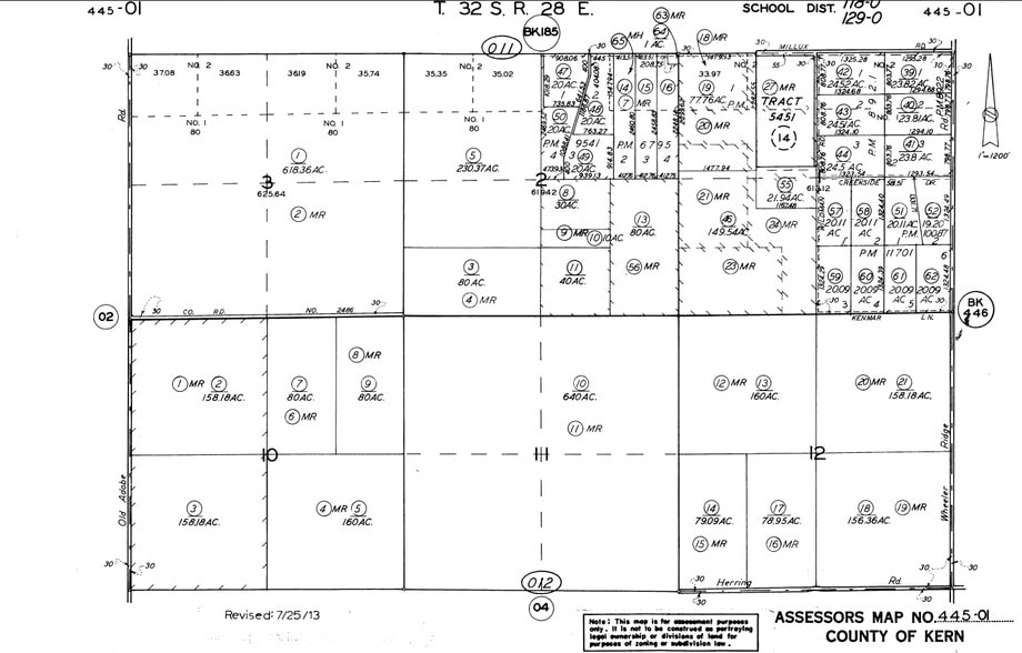 5051 Creekside Dr Rd, Arvin, CA for lease - Plat Map - Image 2 of 13