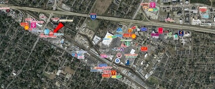 3617 Perkins Rd, Baton Rouge, LA - Aérien  Vue de la carte