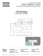 1875 NW Corporate Blvd, Boca Raton, FL for lease Floor Plan- Image 1 of 1