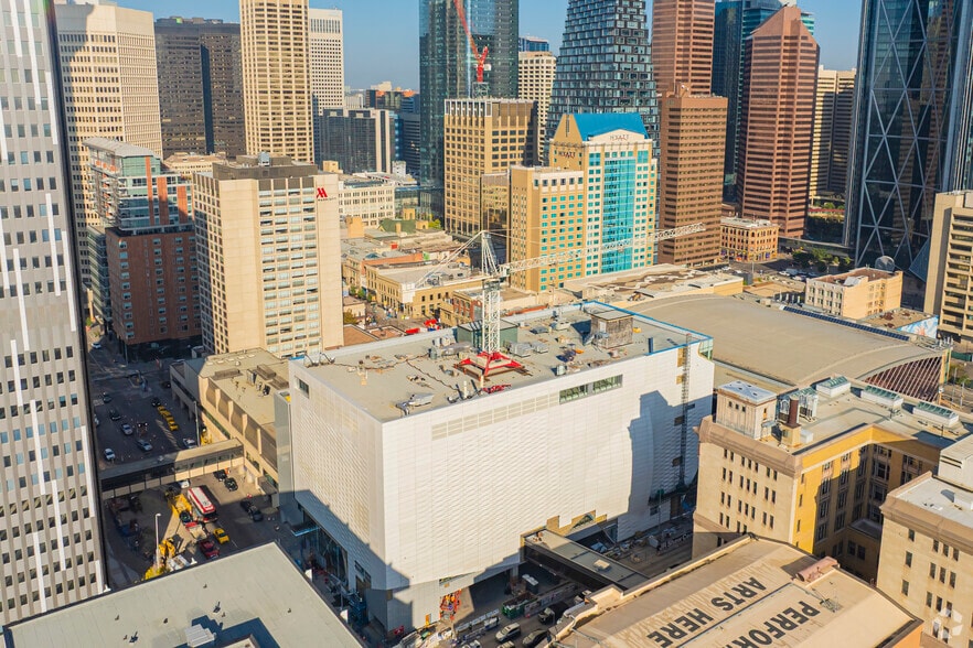 130 9th Ave SE, Calgary, AB for lease - Aerial - Image 2 of 2