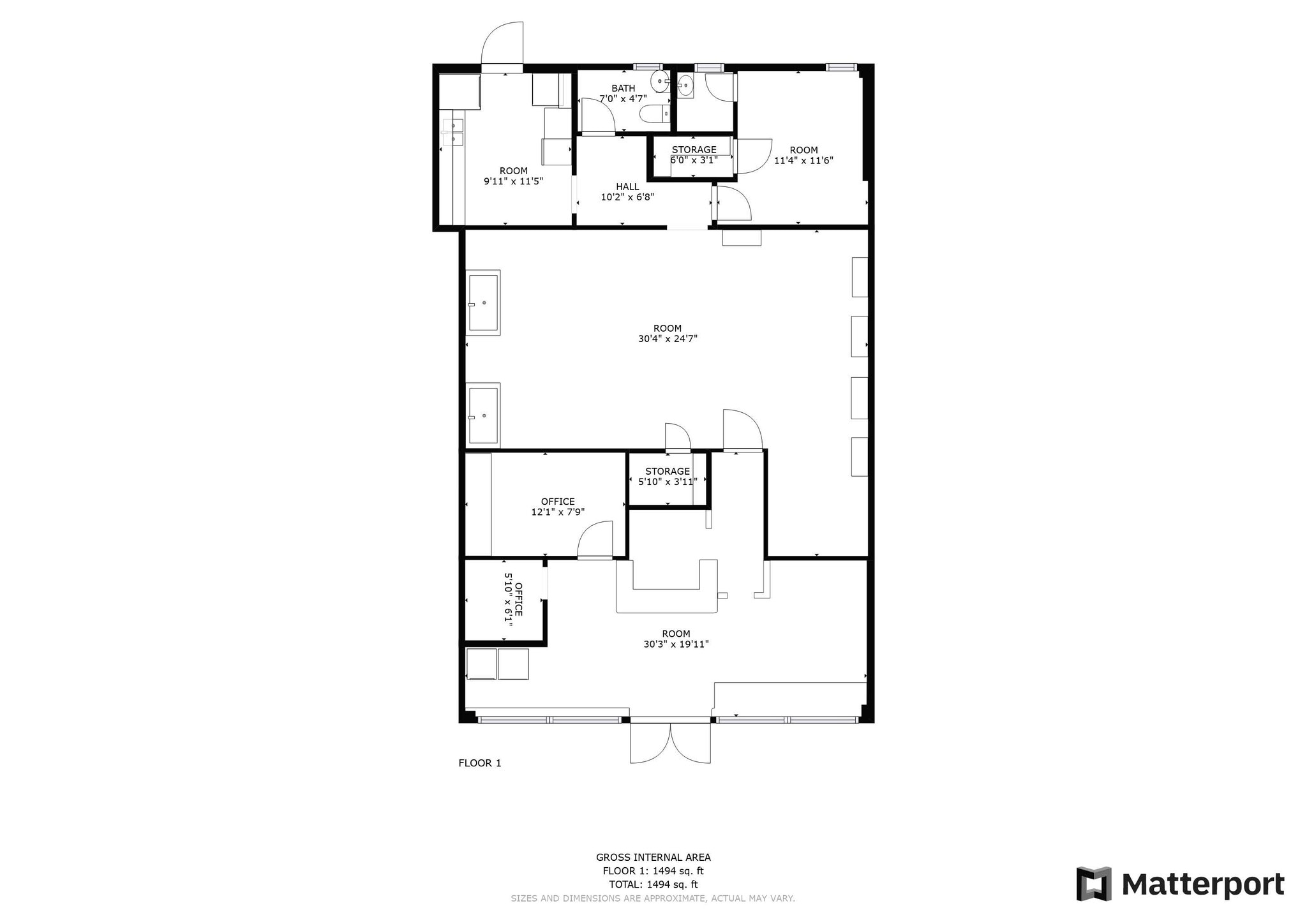 1304-1320 N Federal Hwy, Pompano Beach, FL à louer Photo intérieure- Image 1 de 1