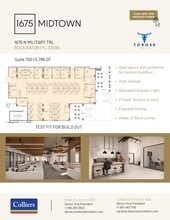 1675 N Military Trl, Boca Raton, FL à louer Plan de site- Image 1 de 3