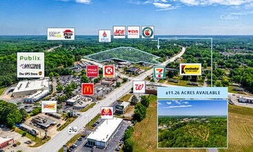 5831 Reidville Rd, Moore, SC - Aérien  Vue de la carte - Image1