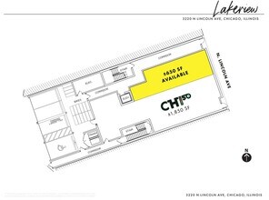 3220 N Lincoln Ave, Chicago, IL for lease Site Plan- Image 1 of 1
