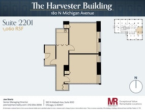 180 N Michigan Ave, Chicago, IL for lease Floor Plan- Image 1 of 1