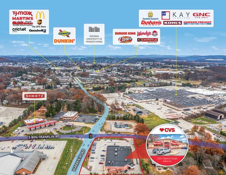 2501 Warren Rd, Indiana, PA for sale - Building Photo - Image 3 of 7