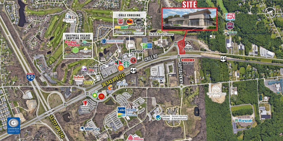 Crile Road & Capital Pkwy, Painesville, OH à louer - Photo du bâtiment - Image 1 de 2