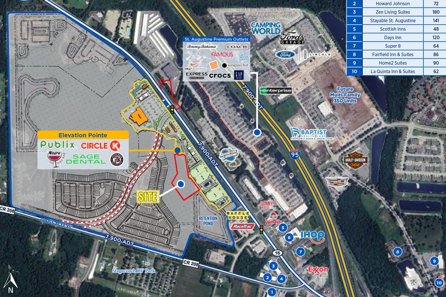 SR 16 and CR 208, Saint Augustine, FL for lease - Building Photo - Image 3 of 6