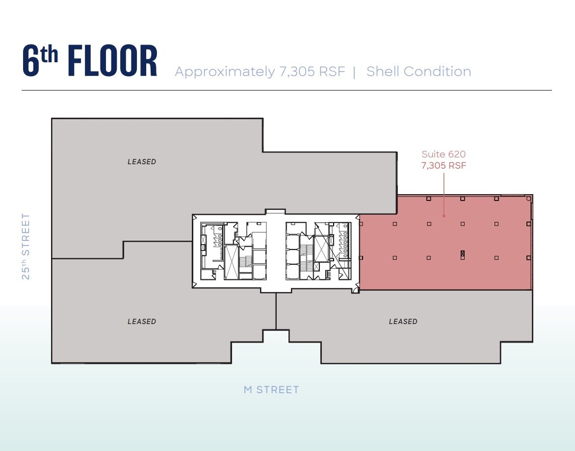 2445 M St NW, Washington, DC for lease Floor Plan- Image 1 of 1