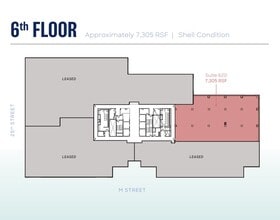 2445 M St NW, Washington, DC for lease Floor Plan- Image 1 of 1