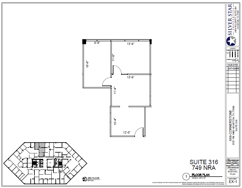 3707 FM 1960 W, Houston, TX à louer Plan d’étage- Image 1 de 1