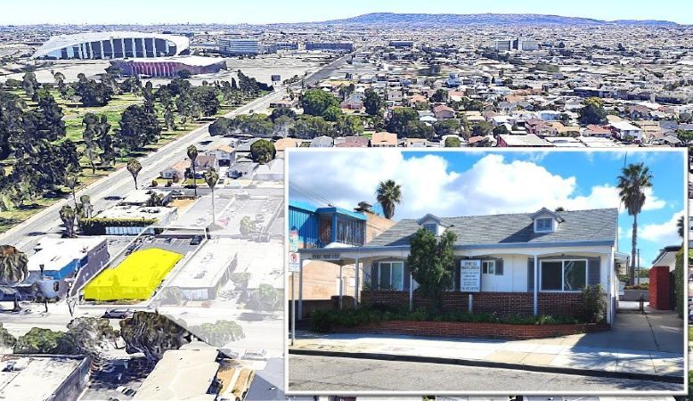 660 E Regent St, Inglewood, CA for lease - Aerial - Image 2 of 8