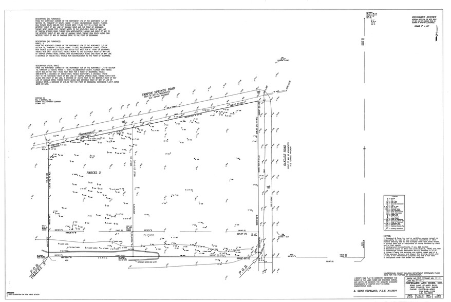 11026 Tarpon Springs Rd, Odessa, FL à vendre - Plan de site - Image 2 de 5