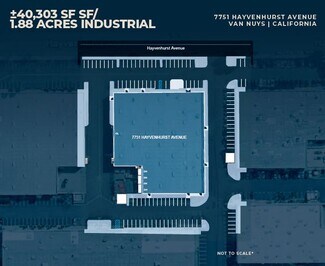 Plus de détails pour 7751 Hayvenhurst Ave, Van Nuys, CA - Industriel à vendre