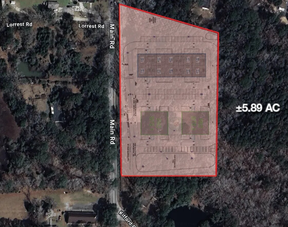 685 Main Rd, Johns Island, SC à louer Photo principale- Image 1 de 3