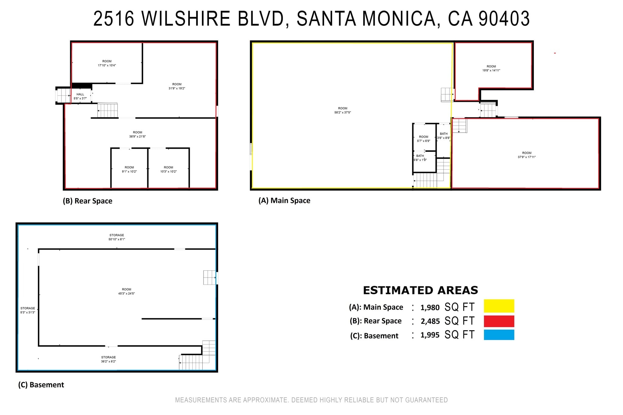 2516 Wilshire Blvd, Santa Monica, CA à louer Photo intérieure- Image 1 de 2