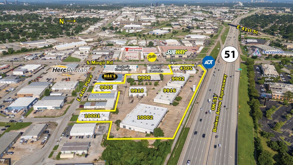 4305 S Mingo Rd, Tulsa, OK à louer - Photo du bâtiment - Image 2 de 11