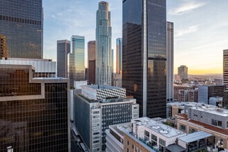 612 S Flower St, Los Angeles, CA - Aérien Vue de la carte